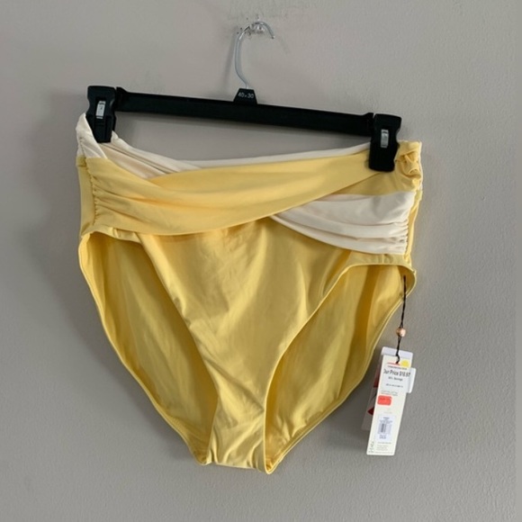 NEW CALIA WOMENS TWIST BOTTOM SWIMSUIT SIZE:Large - Picture 4 of 4